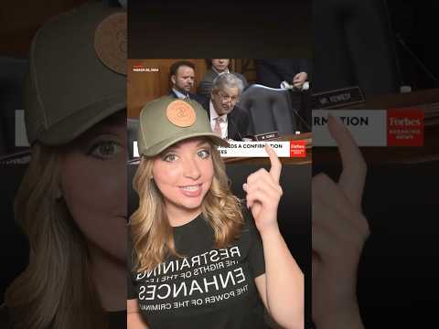 Sen Kennedy Asks GunGrabber All The Right Things! #2ndamendment #guncontrol #shortsvideo #shorts Thumbnail
