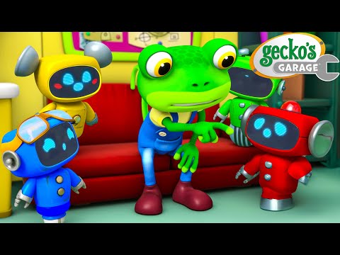 Gecko's Mechanical Gang | Max the Monster Truck | Truck and Bus Cartoon | Gecko's Garage