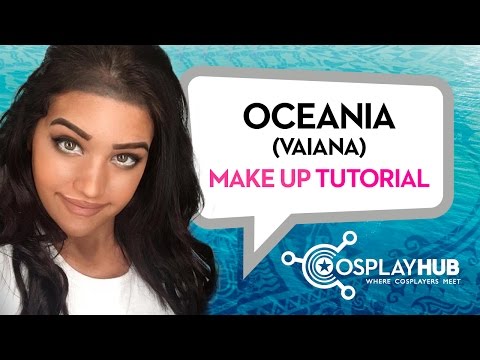 Make Up Tutorial: Vaiana da "Oceania" by Disney (Moana)