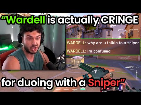 Tarik Is FURIOUS At Wardell For Duoing With STREAM SNIPER For Free Wins