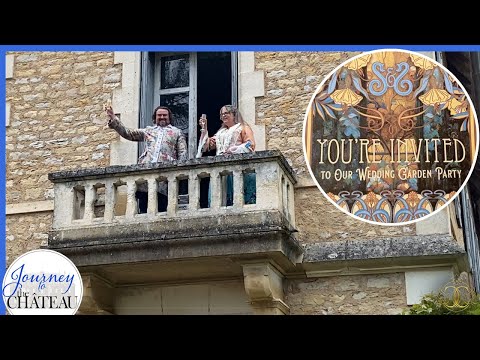 A CHATEAU WEDDING in France, A Château Garden Party & Shopping!