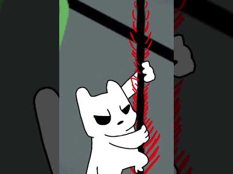 Rain World in a nutshell, the beginning of the end of slugcat #shorts #rainworld #slugcat #animation