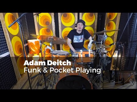 Adam Deitch - Funk & Pocket Playing - @drumtrainer