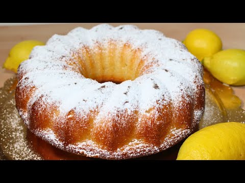 Lemon Donut 😋 Soft and Fragrant RECIPE IN A GLASS!
