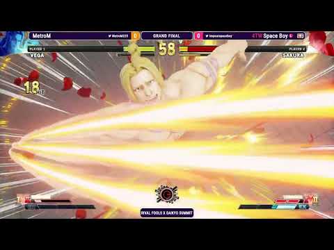 MetroM vs. 4TW Space Boy | Grand Finals | SFV | Rival Fools × Saikyo Summit