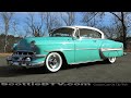 1954 Chevrolet Bel Air Street Cruiser Steve Holcomb Pro Auto Custom Interiors