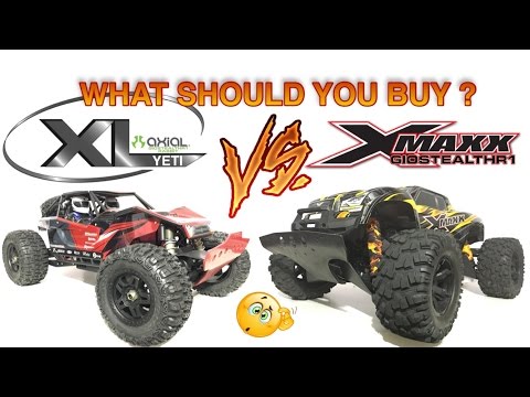 TRAXXAS X-MAXX VS AXIAL YETI XL : WHAT SHOULD YOU BUY ?