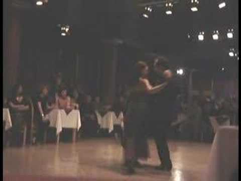  Giselle Anne  and  Gustavo Naveira  are  dancing  to  the  tango  "  Araca La Cana  "