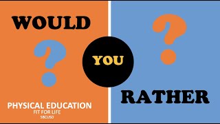 WOULD YOU RATHER FITNESS #4