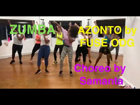Zumba- Azonto by Fuse ODG- Choreo by Samanta