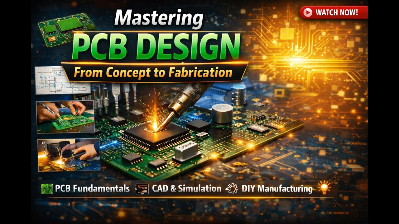 PCB Design Fundamentals || DIY PCB Design (Learn How to Design and Build Your Own Circuit Boards)