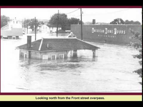 The 1972 Agnes flood at Milton, PA.