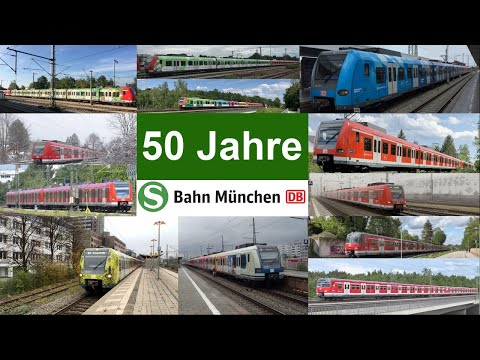 50 Jahre S Bahn München Impressionen von 2016 - 2022 mit ET 420, 423 und vielen Werbe-S-Bahnen
