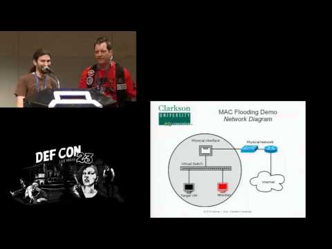DEF CON 23 - Ronny Bull and Jeanna Matthews -Exploring Layer 2 Security in Virtualized Environments