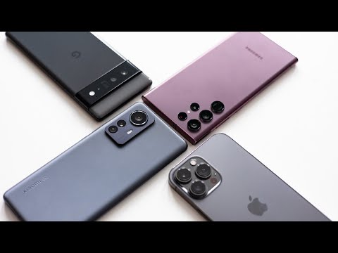 Xiaomi 12 Pro vs Galaxy S22 Ultra vs iPhone 13 Pro vs Pixel 6 Pro