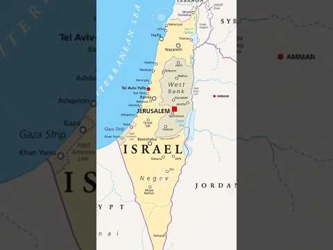FUNDACIÓN DE ISRAEL...#israel #historia #geografia