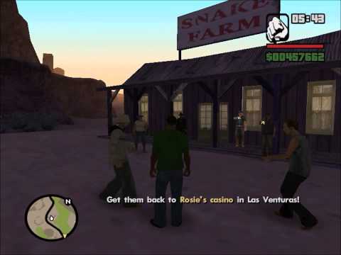 GTA: San Andreas - Pedestrian riot playthrough - Part 28