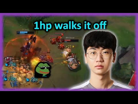 Doran Gragas is on another level | T1 vs GenG | 2023 LCK Spring Finals