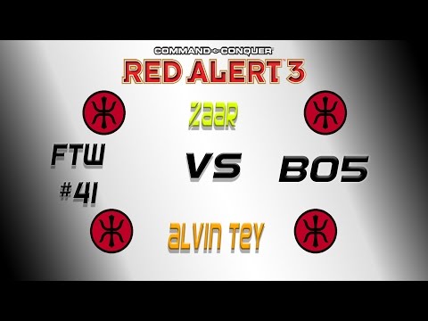 Alvin Tey[E] vs zaar[E] FTW #41 Semi Final A || Red Alert 3