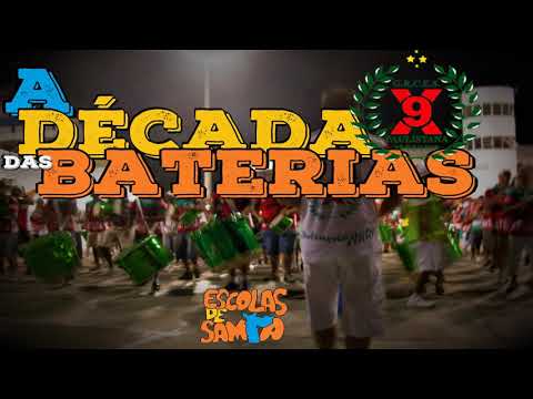 A Década das Baterias - X9 PAULISTANA - Bateria Pulsação Nota 1000 #PioneiroNoVídeoDosBreques