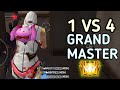 Solo vs Squad on Grandmaster ❤️👌 || Free Fire season 11 || Rank points 11000 + || Highlights 🎯😍