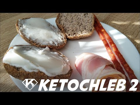 Chleb niskowęglowodanowy TYP B *Bułki, Pieczywo KETO* [Ketopantoflarz]