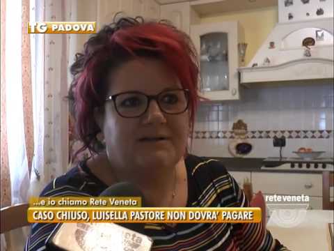 PADOVA TG - 29/09/2015 - CASO CHIUSO, LUISELLA PASTORE NON DOVRA’ PAGARE