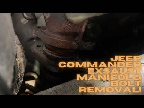 Jeep Exhaust bolt removal 4.7 v8 and 3.7v6 Comander, liberty, grand Cherokee, Dodge ram