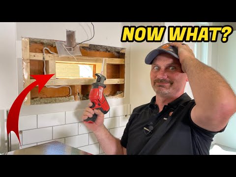 How To Vent Your Microwave Outside [Over The Range Style]