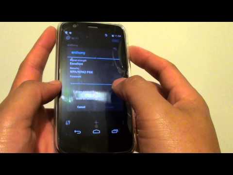 Motorola MOTO G: How to Connect to a Wi-Fi Network