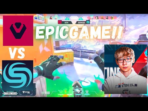 SENTINELS vs SONIQS |HIGHLIGHTS | VCT Stage 2 NA Challengers 1|Open Qualifier EPIC GAME!!!