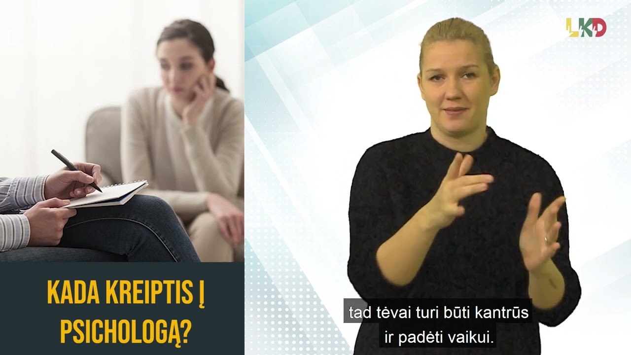 Kada kreiptis į psichologą?