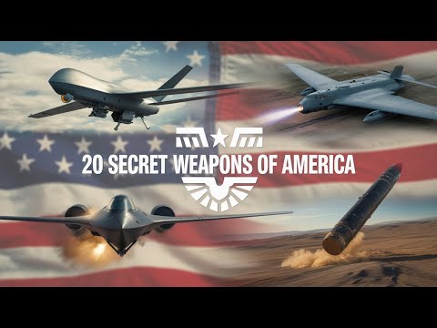Top 20 Secret Weapons of America | Classified Military Technology Revealed