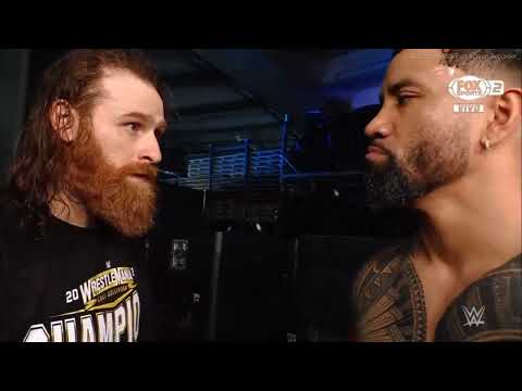 SAMI TENTA CONVERSAR COM JAY USO E K.O É ATACADO - SMACKDOWN 07/04/23