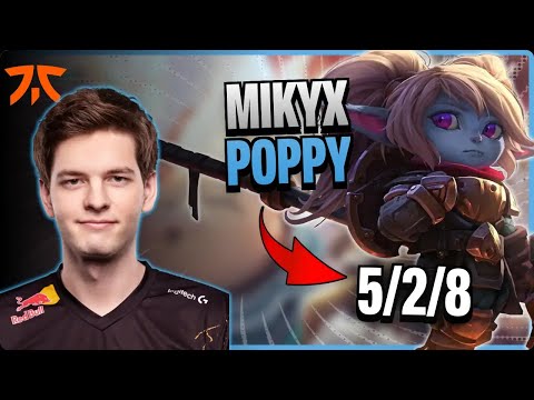 FNC Mikyx UTILITY Poppy vs Rakan | 15.13