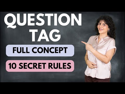 Question Tags in English Grammar With Examples | 10 Secret Rules | English Grammar Lesson | ChetChat