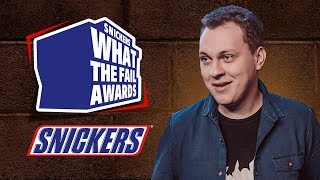 SNICKERS® What The Fail Awards - Выигрывайте PS4 Pro и кучу других призов!