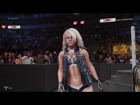 WWE 2K19 - Sable and Alexa Bliss VS Nikki Bella and Melina