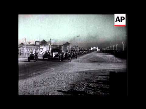 Pu Yi Proceeds To His Enthronement