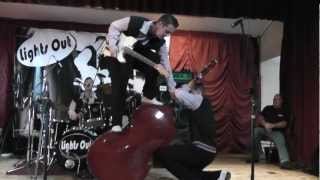 LIGHTS OUT (2 rockabilly boppers) NINE LIVES CHELMSFORD ALL DAYER 50s bopping dancers