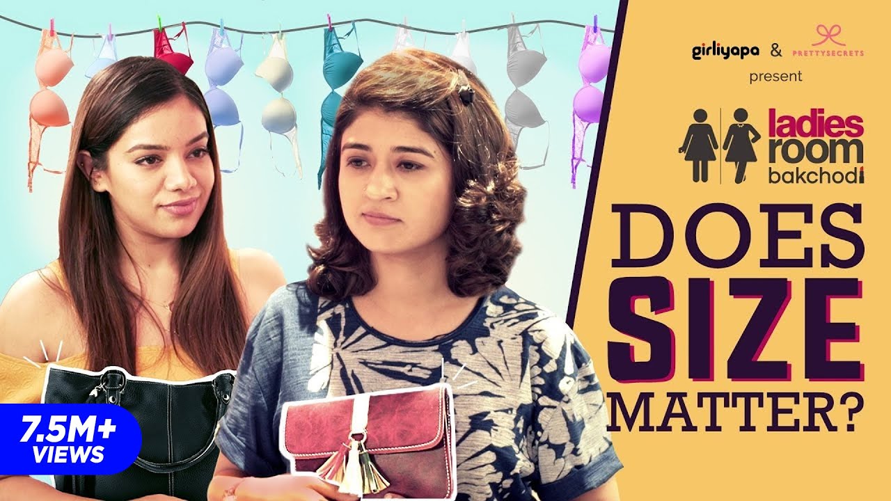 Girliyapa's Ladies Room Bakchodi E03 | Does Size Matter? feat. Nidhi Bisht & Nidhi Singh