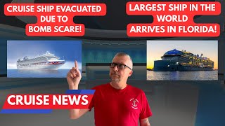 Cruise Ship Evacuated due to Bomb Threat! Carnival Terminal Fight and Star of the Seas in Florida