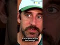Aaron Rodgers: Playing a series in preseason is a ‘WASTE’ ? #shorts