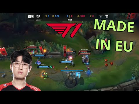 T1 Copying This Famous LEC Sion Strats vs Gen.G #t1 #faker #keria #leagueoflegends #msi #lec