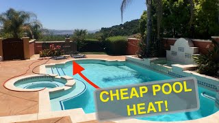 Cheapest Pool Heating ☀️Hack!