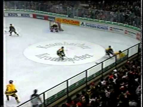 DEL 94-95 QF3 Köln - Mannheim 3-5 Zusammenfassung Teil 1