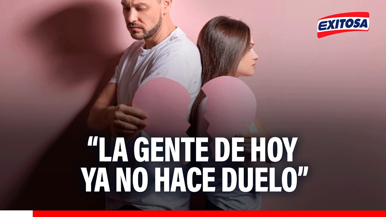 🔴🔵Hoy se superan más rápido las desilusiones amorosas: “La gente no quiere hacer duelo”