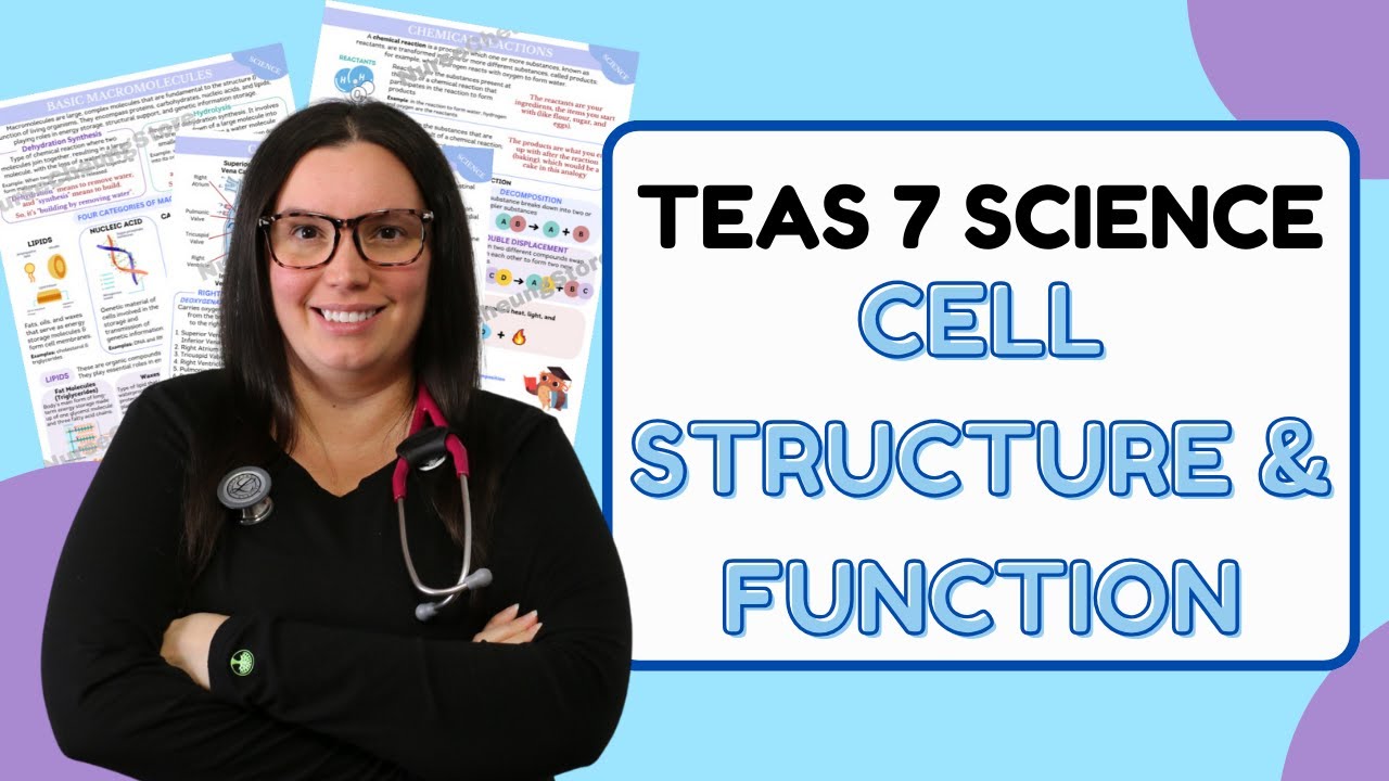 2025 ATI TEAS Science Cell Structure, Function, & Organization Study Guide (with Practice Questions)