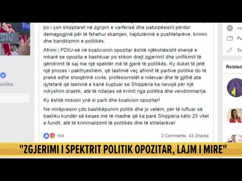 Koalicioni PD-PDIU, si e komenton Kryemadhi
