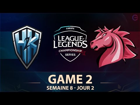 H2K VS UOL • GAME 2 - LCS EU 2017 - Week 8 - Day 2